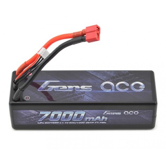 Gens Ace 3S Batterie Lipo 60C  (11.1V/7000mAh)